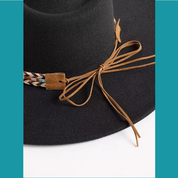 Torrid - Festi Western Hardware Detail Hat in Black - Picture 12 of 12